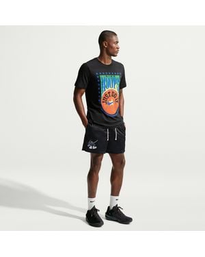 Nike Standard Issue Dri-Fit 5" Practice Mesh Basketball Shorts - Black