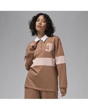 Nike Fleece Polo - Marrone
