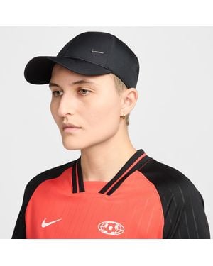 Nike Club Structured Metal Swoosh Cap - Blue