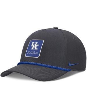 Nike Kentucky Legacy Letter Rise Dri-Fit College A-Frame Adjustable Hat - Blue