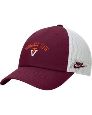 Nike College (Virginia Tech) Unstructured Trucker Cap