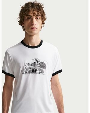 Nike Sb Short-Sleeve Skate Top - White