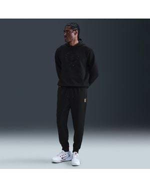 Nike Court Heritage Dri-Fit Fleece Tennis Joggers - Black