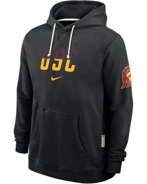 Nike Usc Sideline Standard Issue Dri-Fit College Pullover Hoodie - Black