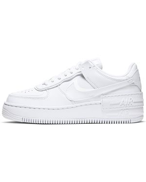 Nike Air Force 1 Shadow Shoes - White