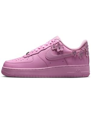 Nike Air Force 1 '07 "Florette" Shoes - Purple