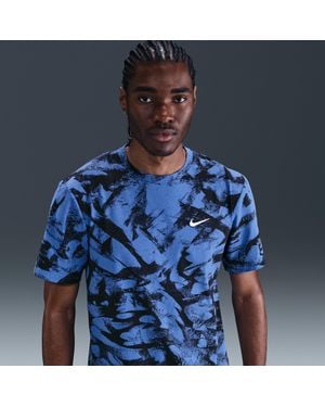 Nike Haut De Training Dri-Fit Uv Hyverse Pour Homme - Bleu