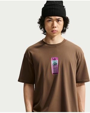 Nike Sb Skate T-Shirt - Brown