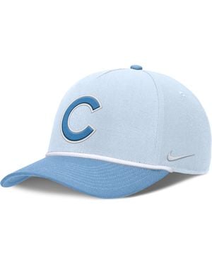 Nike Chicago Cubs Rise Dri-Fit Mlb Adjustable Hat - Blue