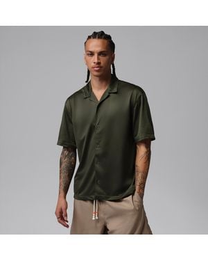 Nike Brooklyn Festival Button-Down Top - Green