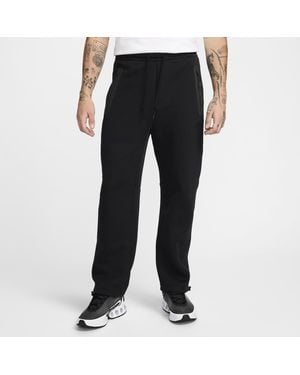 Nike Tech Fleece Open-Hem Pants - Black