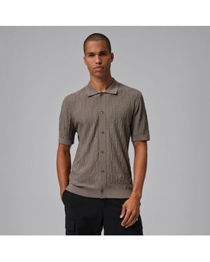 Nike Sport Golf Button-Down - Gray