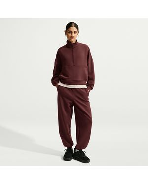 Nike 24.7 Impossiblysoft Dri-Fit High-Rise Jogger Pants - Red