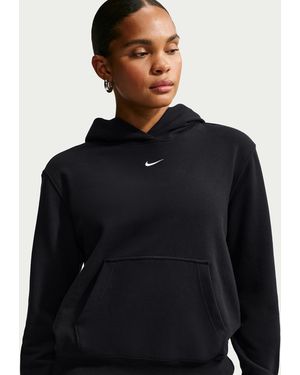 Nike Studio Fleece Lightweight Pullover Hoodie - Black