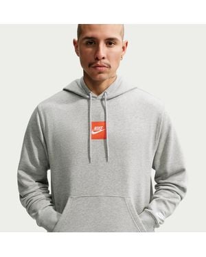 Nike Sportswear Club French Terry Hoodie - Gray