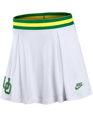 Nike Oregon Heritage Dri-Fit College Skort - White