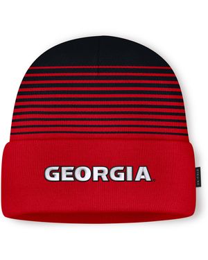 Nike Georgia Sideline Utility College Cuffed Beanie - Red