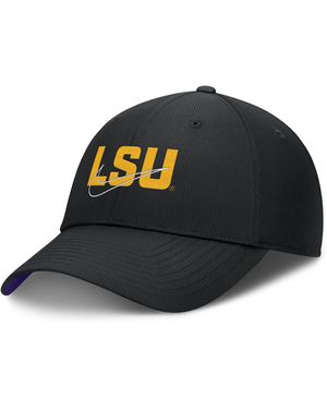 Nike Lsu Athletic Prep Club Dri-Fit College Adjustable Hat - Black