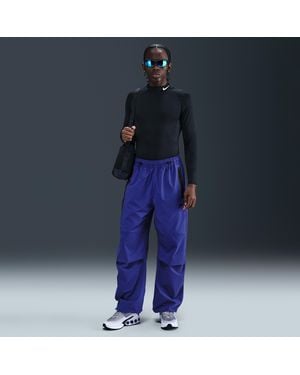 Nike Tech Woven Oversized Pants - Blue