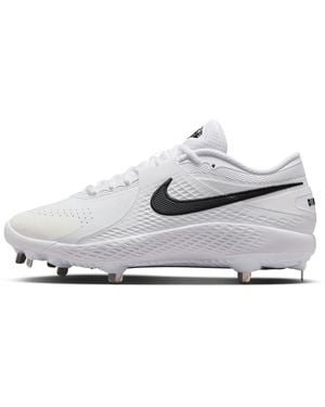 Nike Diamond Gamer Mtl Baseball Shoes - White