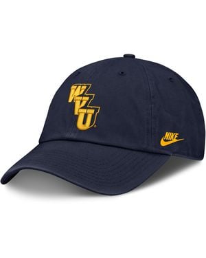 Nike West Virginia Legacy Club College Adjustable Hat - Blue