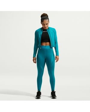 Nike Pro Sculpt High-Waisted 7/8 Leggings - Blue