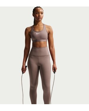 Nike One High-Waisted 7/8 Leggings - Brown