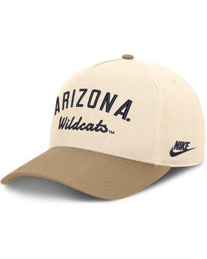 Nike Arizona Legacy Rise College A-Frame Adjustable Hat - Natural