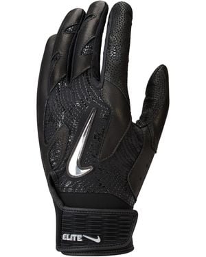 Nike Alpha Elite 2.0 Baseball Batting Gloves - Black