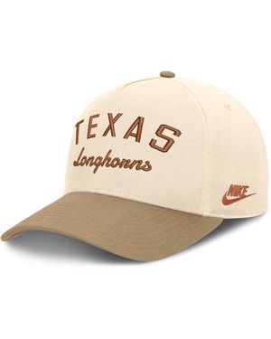 Nike Texas Legacy Rise College A-Frame Adjustable Hat - Natural