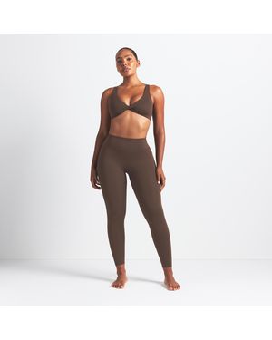 Nike Skims Matte High-Waisted 26" Leggings - Natural