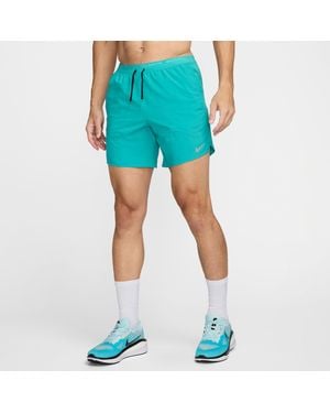 Nike Shorts Da Running 18 Cm Con Slip Foderati Dri-Fit Stride – Uomo - Verde