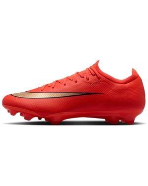 Nike Mercurial Vapor 17 Pro Firm-Ground Low-Top Soccer Cleats - Red