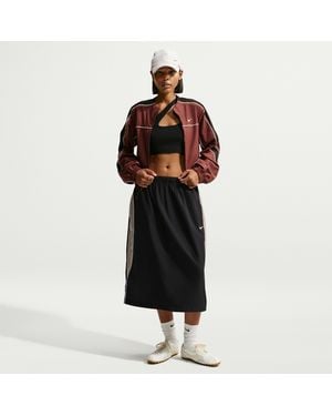 Nike Sportswear Loose Parachute Midi Skirt - Black