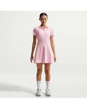 Nike Victory Dri-Fit Golf Polo Dress - Pink