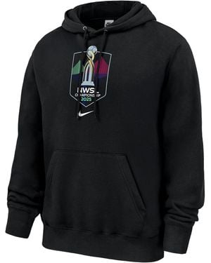 Nike Nwsl Championship Club Fleece Pullover Hoodie - Blue
