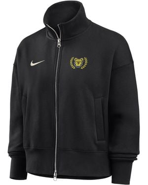 Nike College (North Carolina A&T University) Phoenix Fleece Track Jacket - Black