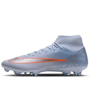 Nike United Mercurial Superfly 11 Academy Multi-Ground High-Top Soccer Cleats - Blue