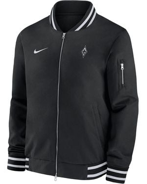 Nike Las Vegas Aces Wnba Bomber Jacket - Black