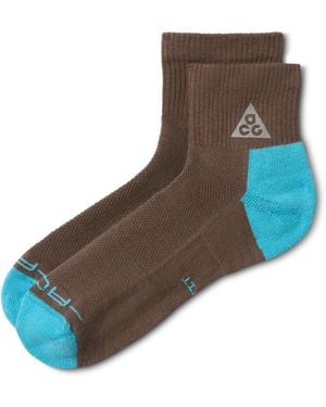Nike Acg Everyday Elevated Ankle Socks (1 Pair) - Brown