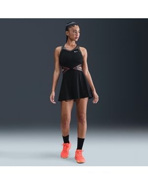 Nike Court Slam Dri-Fit Tennis Dress - Blue