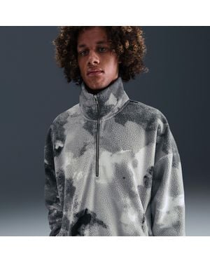 Nike Therma-Fit Half-Zip Jacket - Gray