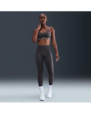Nike One Therma-Fit High-Waisted Full-Length Leggings - Blue