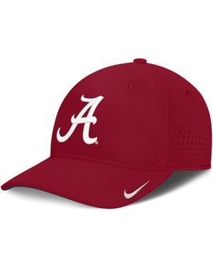 Nike Alabama Sideline Practice Dri-Fit College Hat - Red