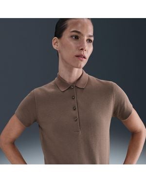 Nike Short-Sleeve Golf Polo - Brown