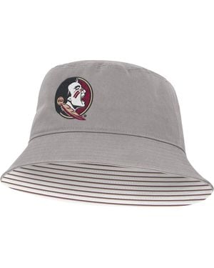 Nike Florida State Primetime Apex College Bucket Hat - Gray