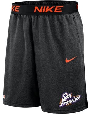 Nike San Francisco Giants Authentic Collection City Connect Dri-Fit Mlb Shorts - Black