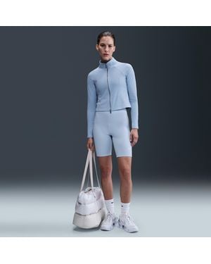 Nike Shorts Da Ciclista 20 Cm A Vita Alta Sportswear Classic – Donna - Blu