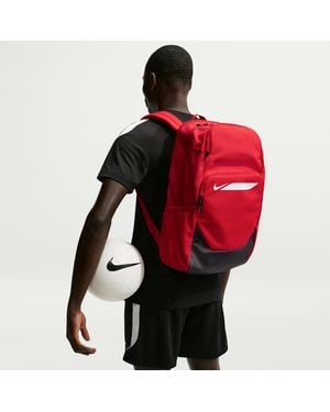 Nike Academy Soccer Backpack (Large, 30L) - Red