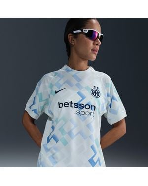 Nike Maillot De Foot Replica Dri-Fit Inter Milan 2025/26 Stadium Extérieur Pour Femme - Bleu